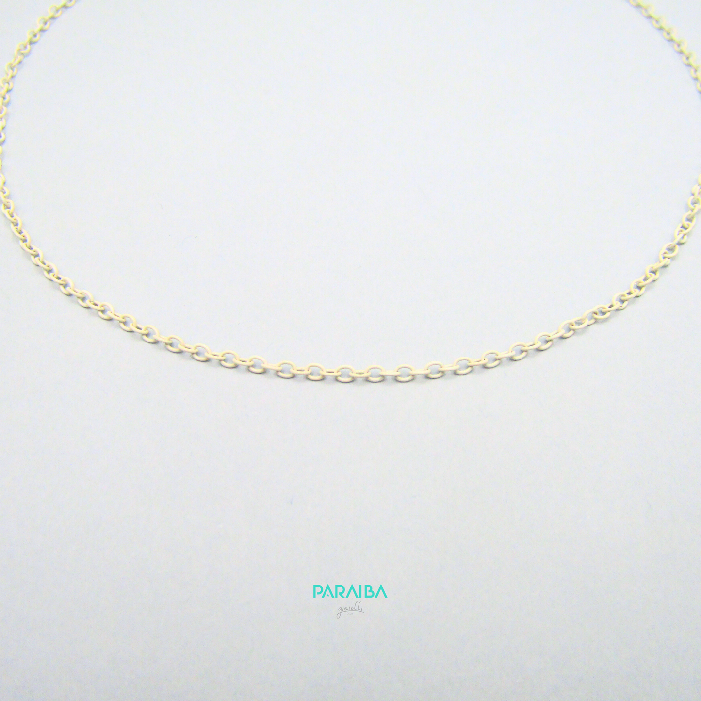 Collana catenina rolo verniciata