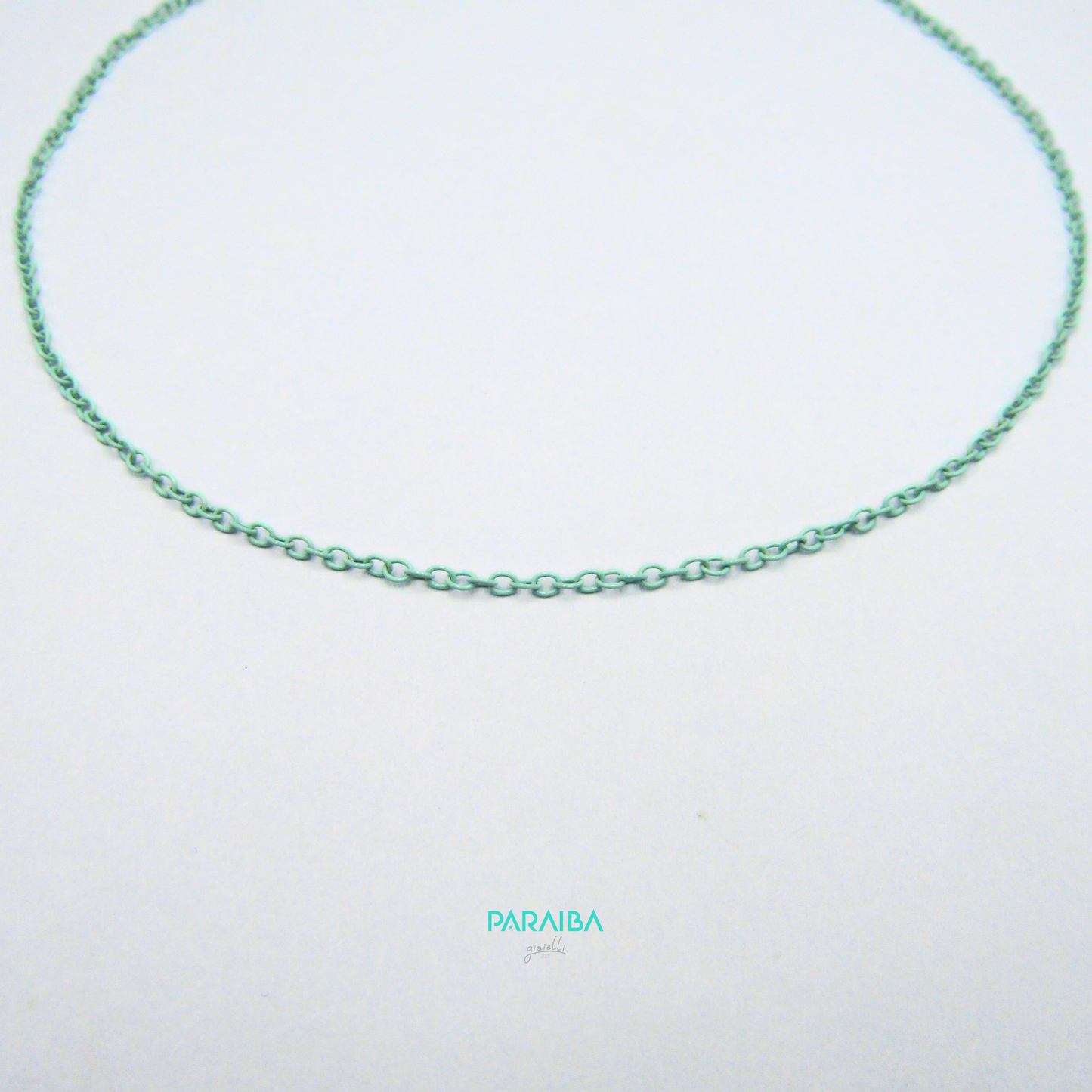 Collana catenina rolo verniciata