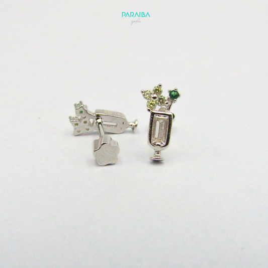 Long Drink Earrings