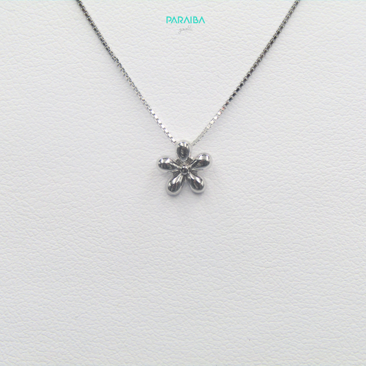 Collana fiorellino liscio