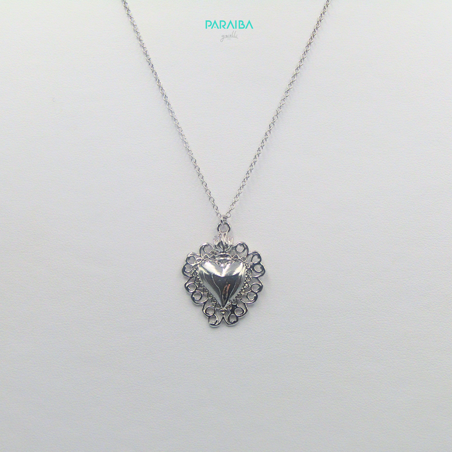 Collana cuore sacro medio