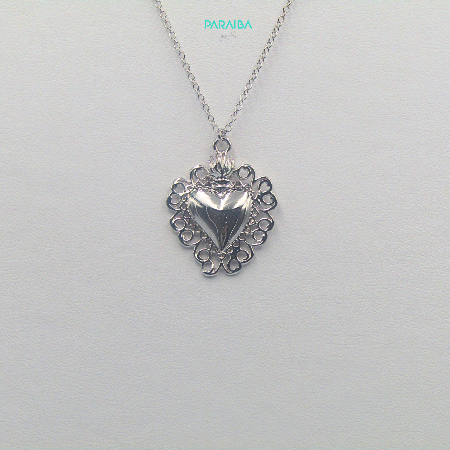 Collana cuore sacro medio