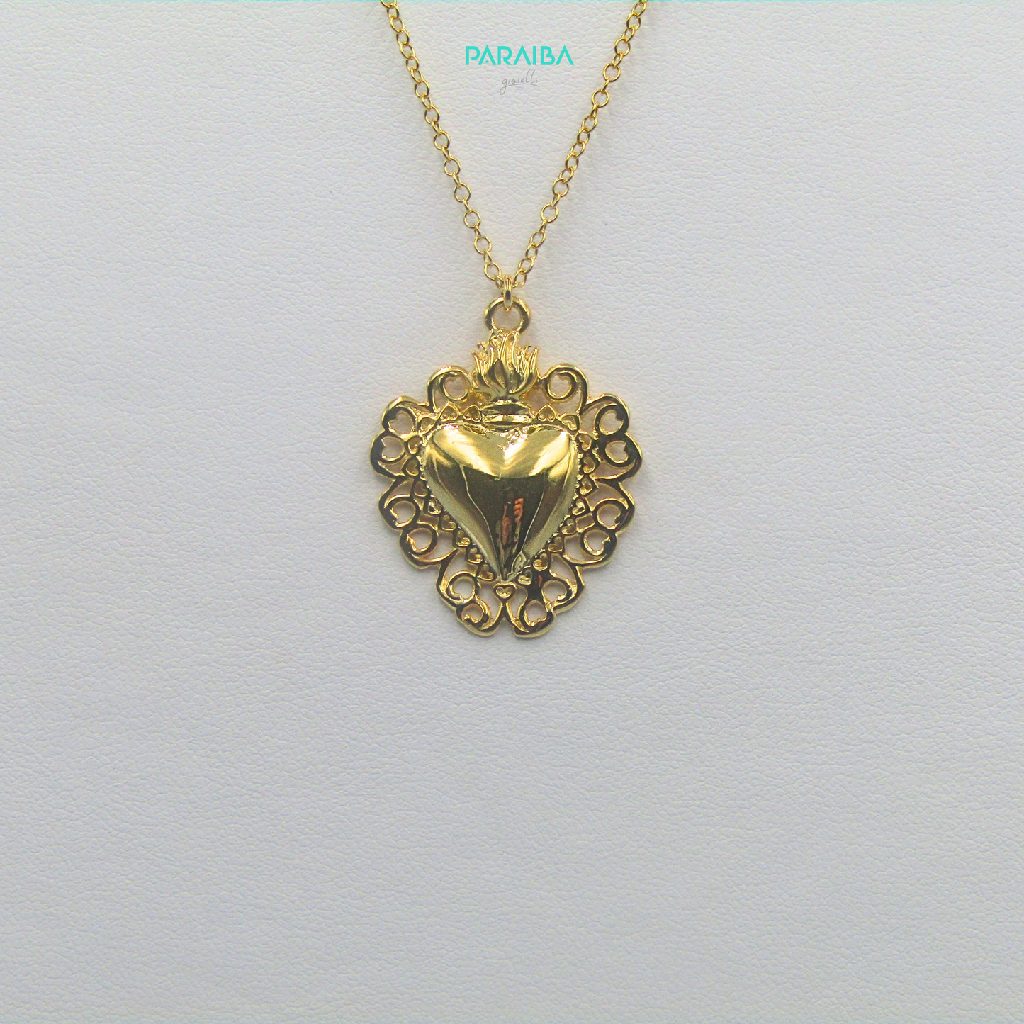 Collana cuore sacro medio