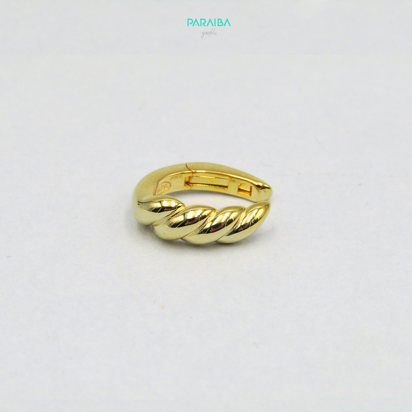 Orecchino earcuff intrecciati