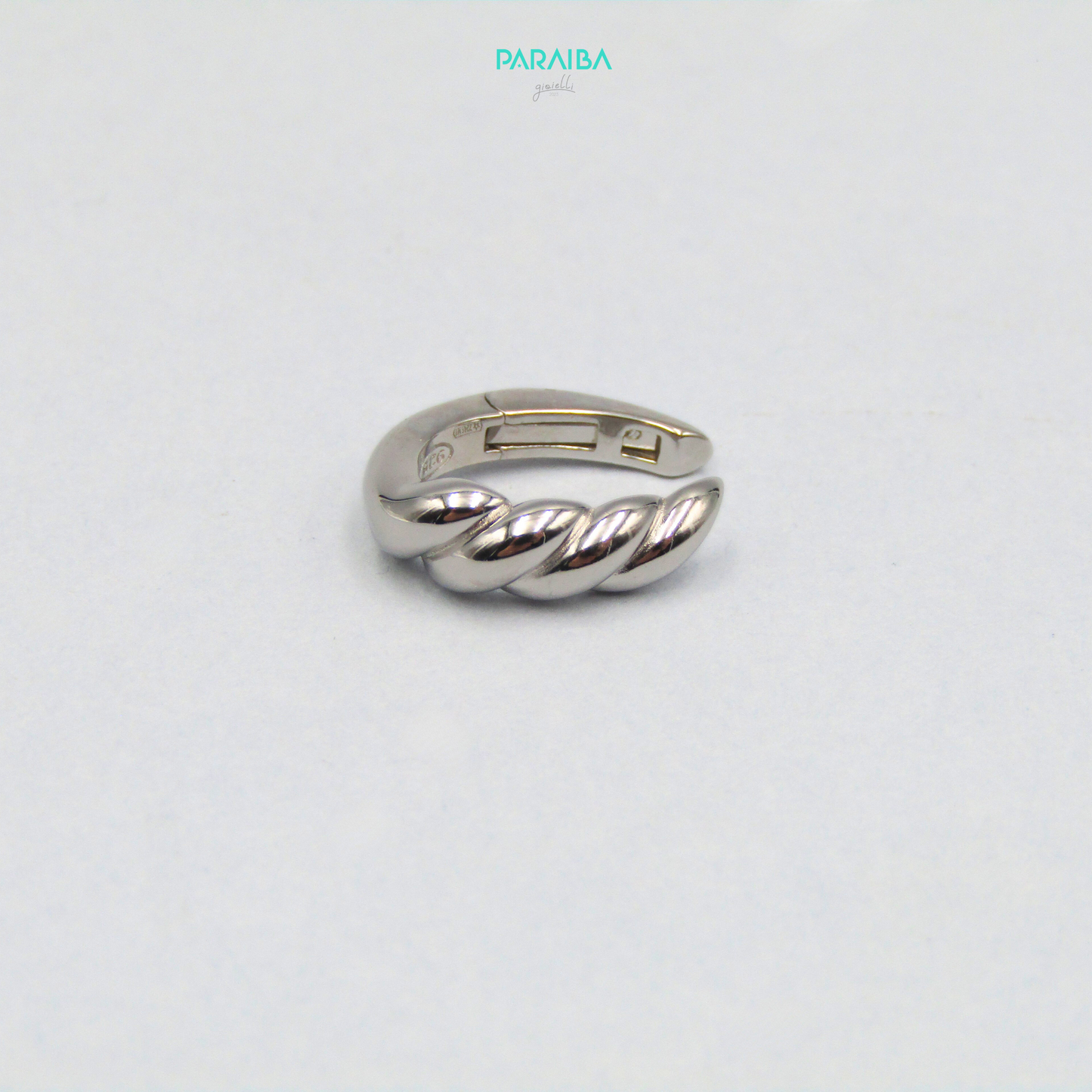 Orecchino earcuff intrecciati