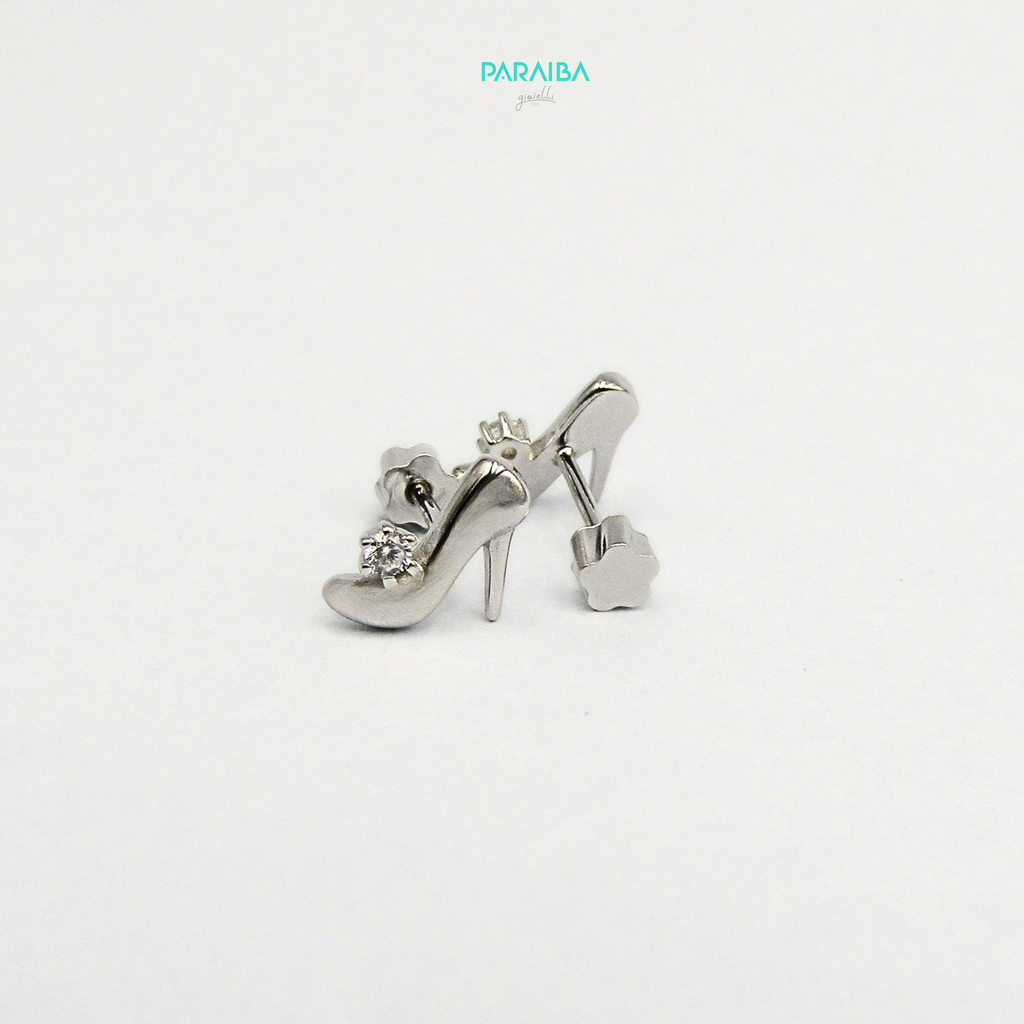 Heeled shoe earrings