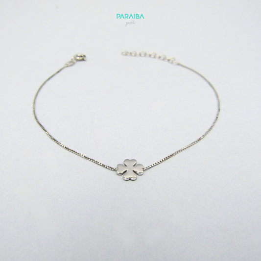 Bracciale veneziana quadrifoglio