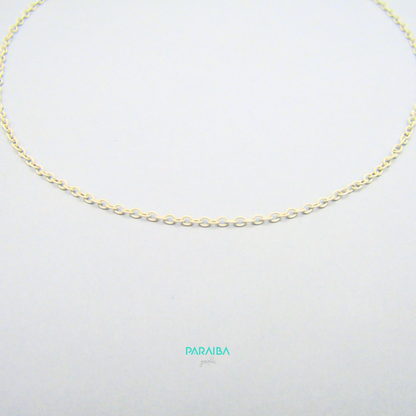 Collana catenina rolo verniciata