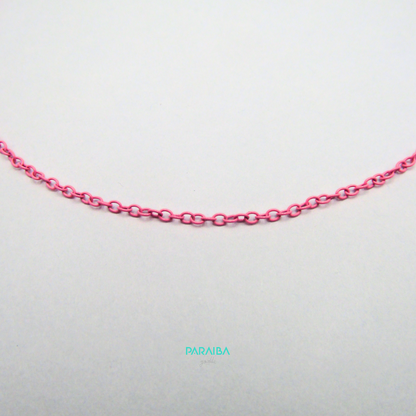 Collana catenina rolo verniciata