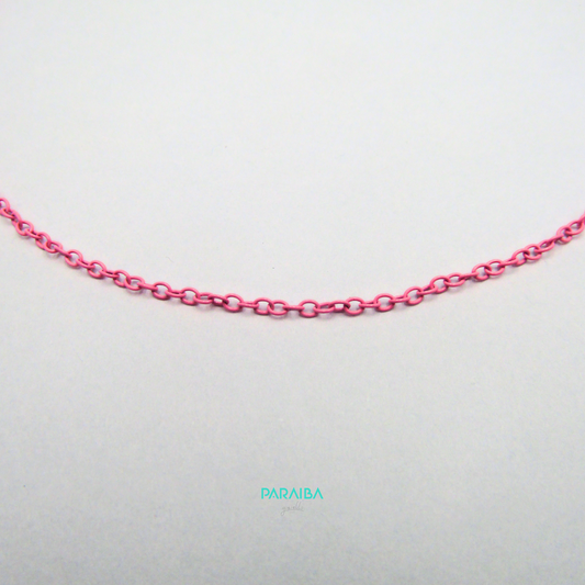 Collana catenina rolo verniciata