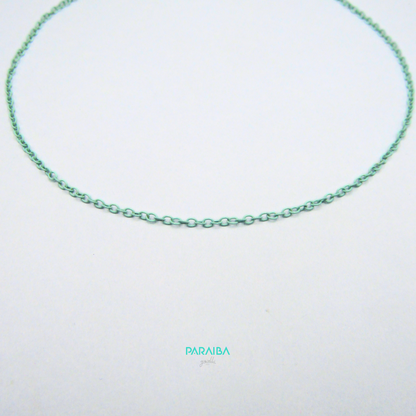 Collana catenina rolo verniciata