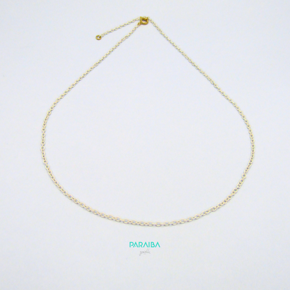 Collana catenina rolo verniciata