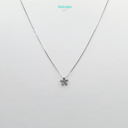 Collana fiorellino liscio