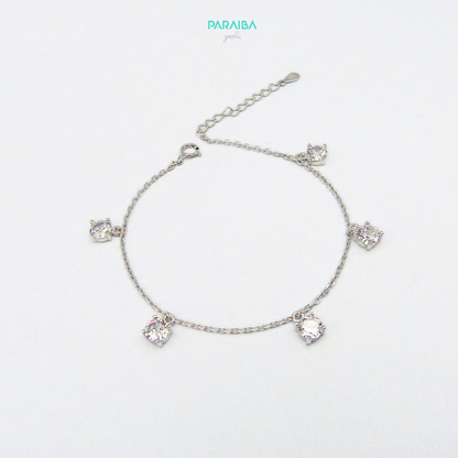 Bracciale con punti luce pendenti