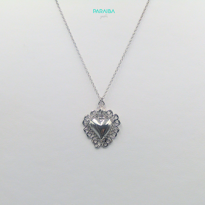 Collana cuore sacro medio