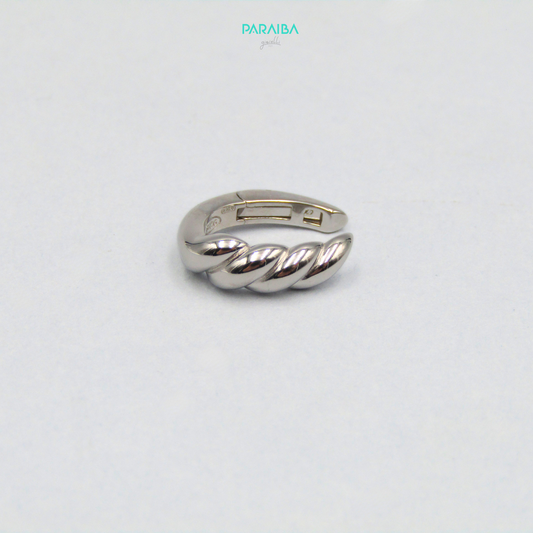 Orecchino earcuff intrecciati
