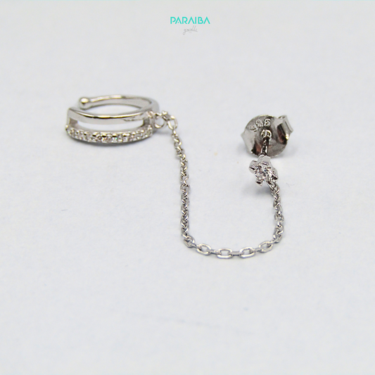 Orecchino earcuff e punto luce