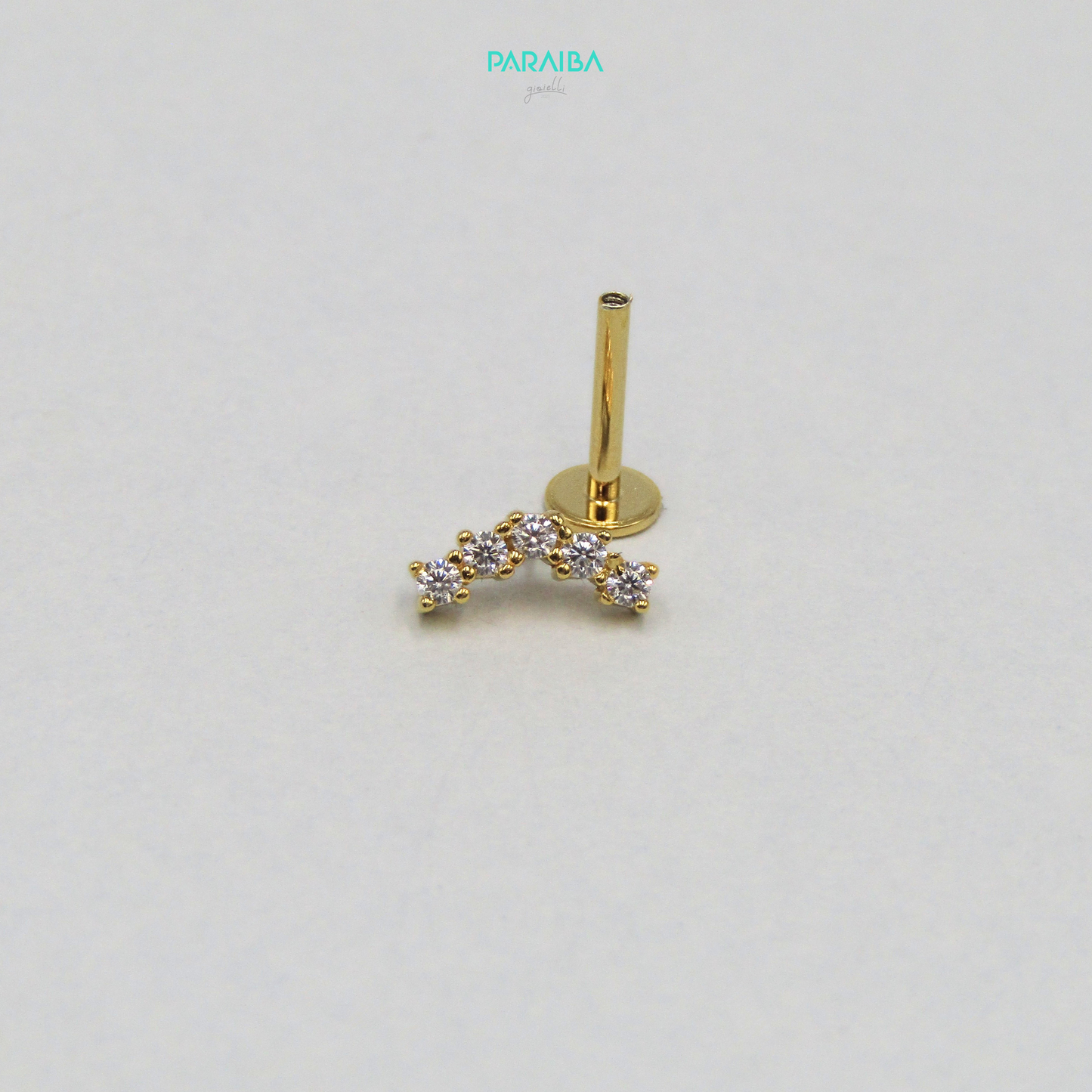 5 stone earring