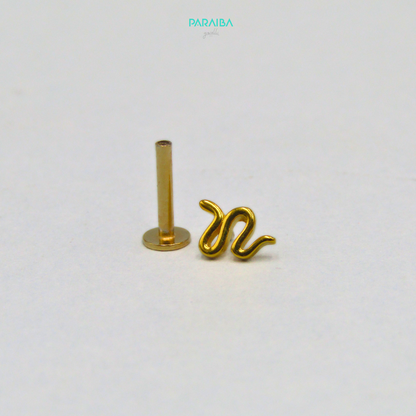 Smooth Snake Earring