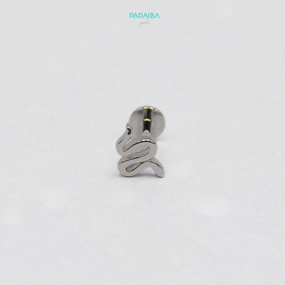 Smooth Snake Earring