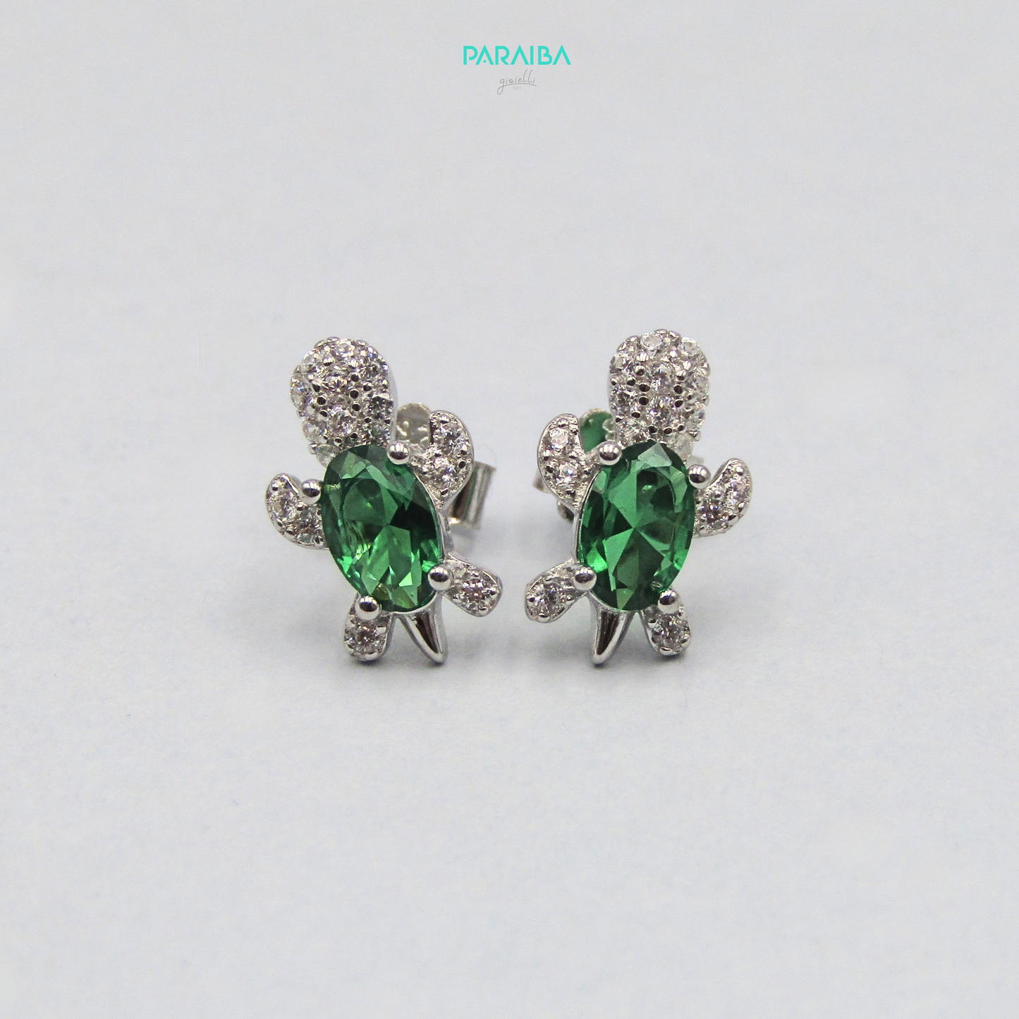 Turtle stud earrings